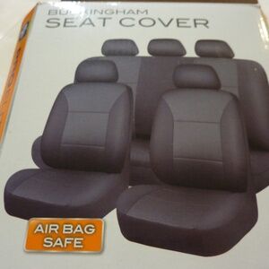 PROELITE BUCKINGHAM  New UNIVERSAL FITS MOST CARS/SUVs Car Seat Covers Set